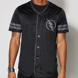 The Flash DC Comics Black Zoom Baseball Jersey